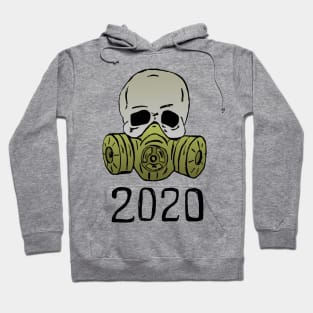 2020 skull mask Hoodie